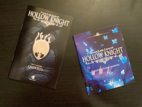 CollectorsEditionHollowKnight-fumetto-manuale